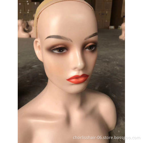 Factory Directly Professional Mannequin Head Stand With Shoulder Without Shoulder for Wig Hat Show Hairdressing Training Heads